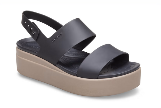 Brooklyn Low Wedge [black/mushroom]